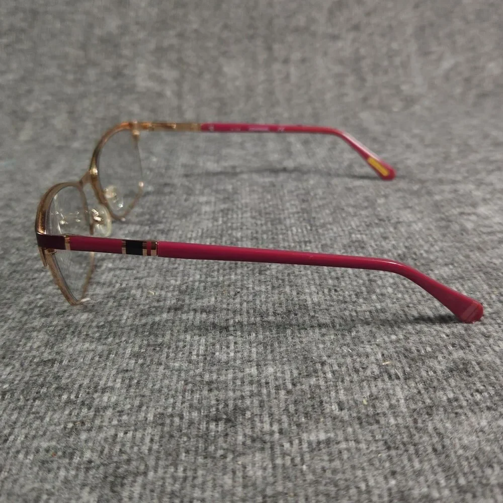 CoverGirl Eyeglasses Frames Only Women Pink Gold CG4005 076 Cat Eye 55-17-140